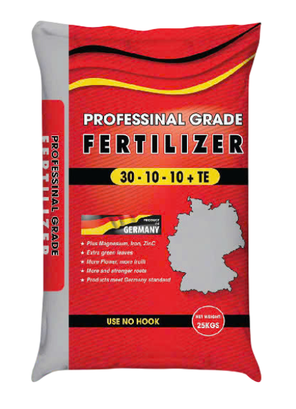 FERTILIZER 30 - 10 - 10 +TE
